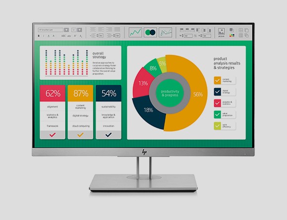 HP EliteDisplay E223 商用显示器