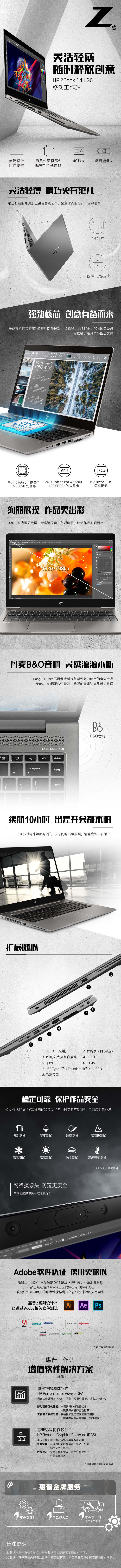 不容错过的高性能利器 HP ZBOOK14UG6 移动工作站